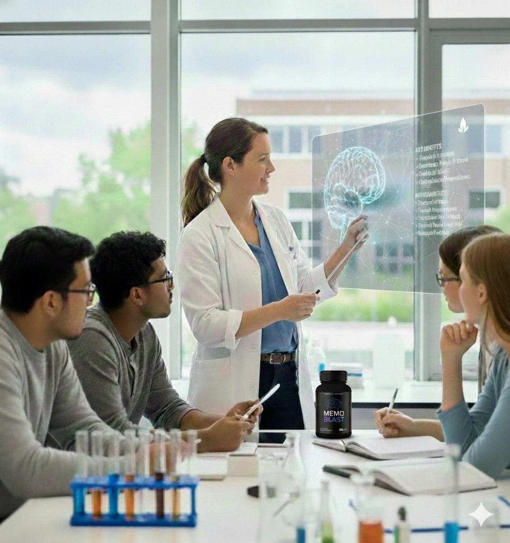 MemoBlast Memory & Brain Support Supplement Bottles